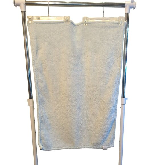 Ugg Baby Throw Blanket Lovey Light Cyan 30x40 Inches Sherpa Fleece - Picture 3 of 5